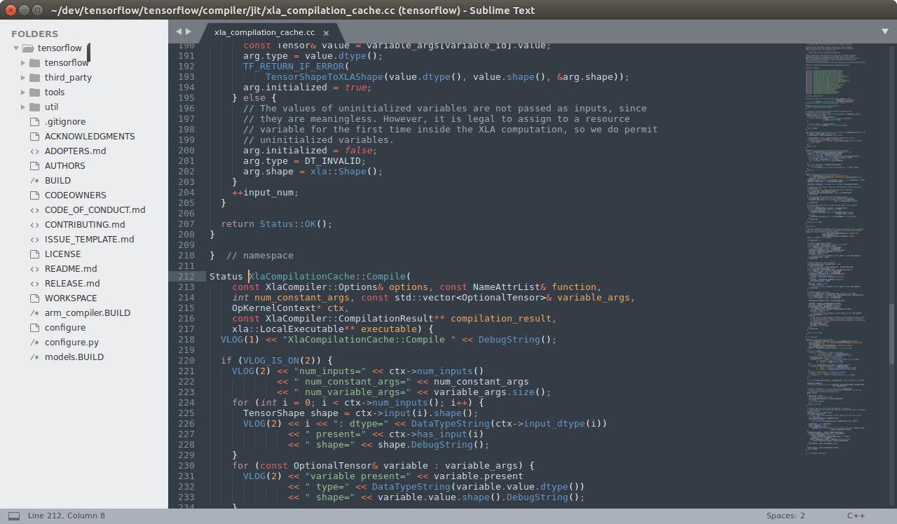 Sublime Text 3.0图例