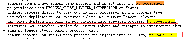 图4 More inject was no powershell