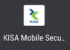 图1 图标伪造KISA的安卓端安全软件