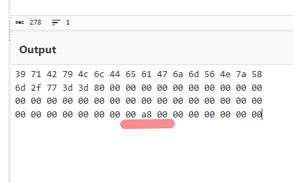 标准情况下的填充