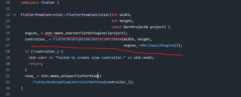 图 4　FlutterViewController 构造：先 Engine，再 ViewController